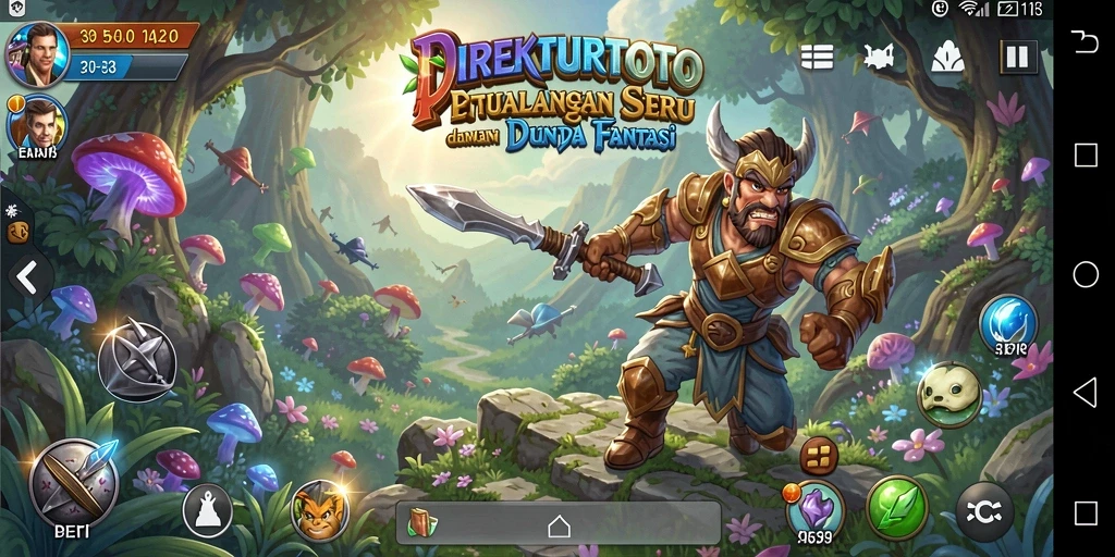 Tampilan gameplay petualangan yang memukau di DIREKTURTOTO.
