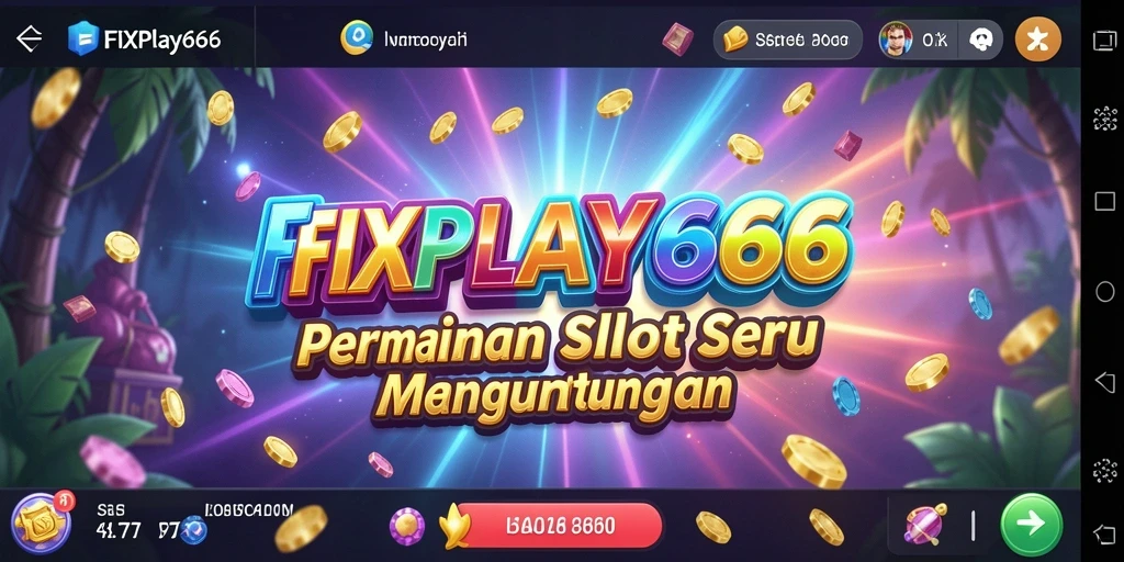 Gameplay seru dari FIXPLAY666 yang penuh warna dan tantangan.