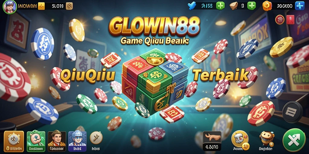 Tampilan gameplay QiuQiu di GLOWIN88 yang menarik dan interaktif.