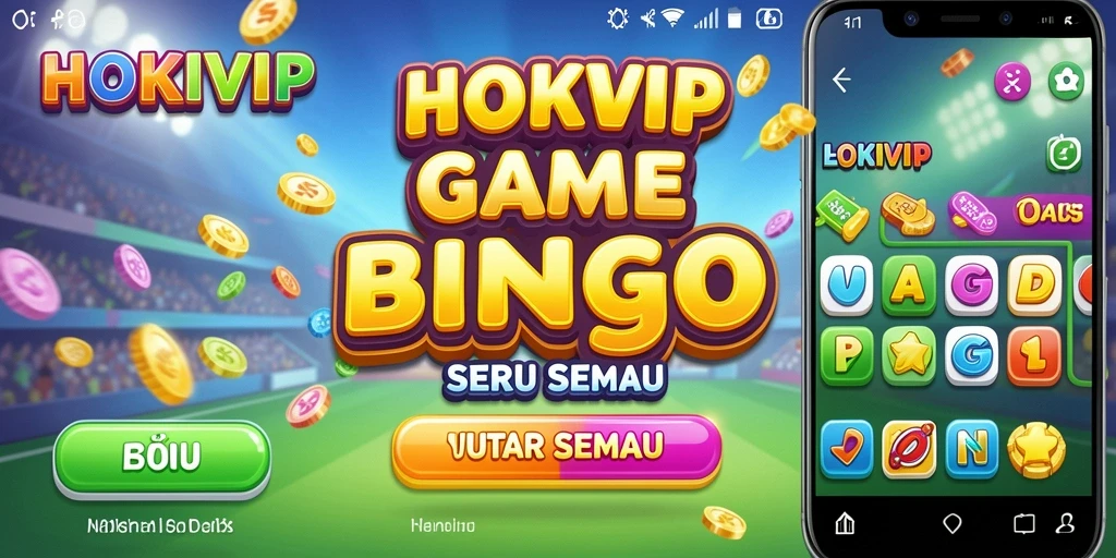 Tampilan gameplay seru dari HOKIVIP dengan variasi Bingo.