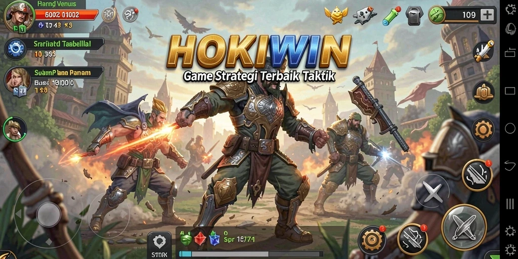 Tampilan menarik dari gameplay HOKIWIN yang strategis dan mendebarkan.