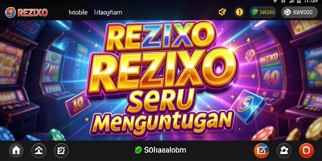 Gameplay REZIXO yang mendebarkan dengan banyak pilihan tema Slot.