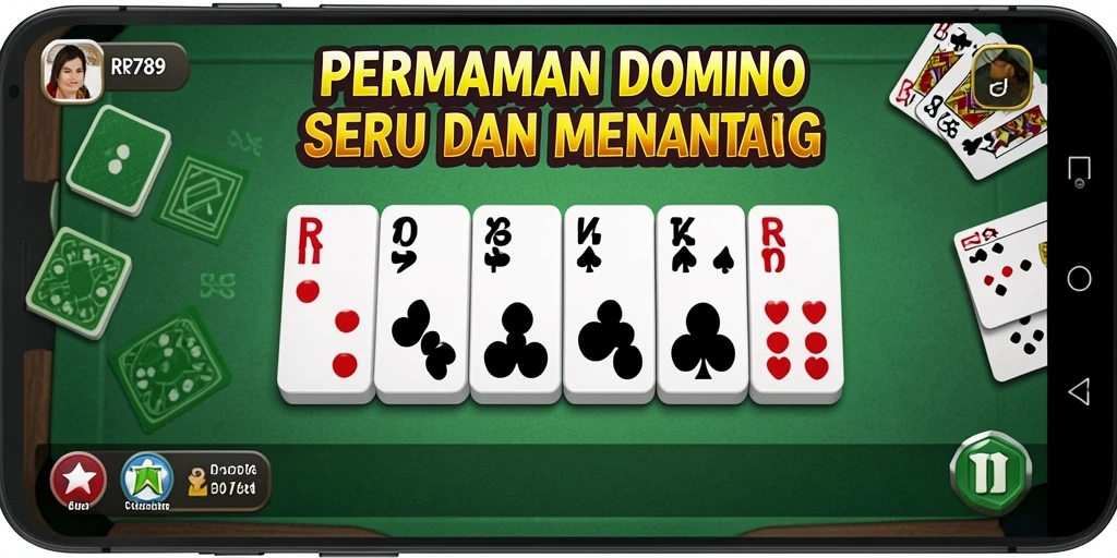 Tampilan gameplay menarik di RR789 dengan fitur Domino.