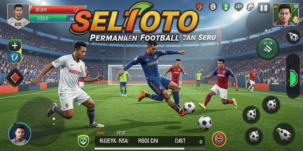 Seorang pemain mencetak gol spektakuler dalam SELTOTO.