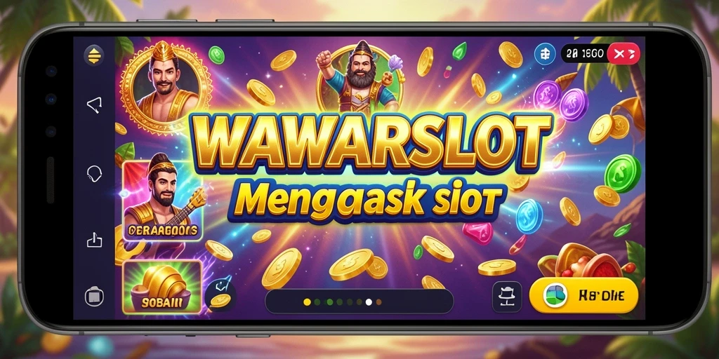 Tangkapan layar gameplay WAWARSLOT dengan tema slot yang menarik.